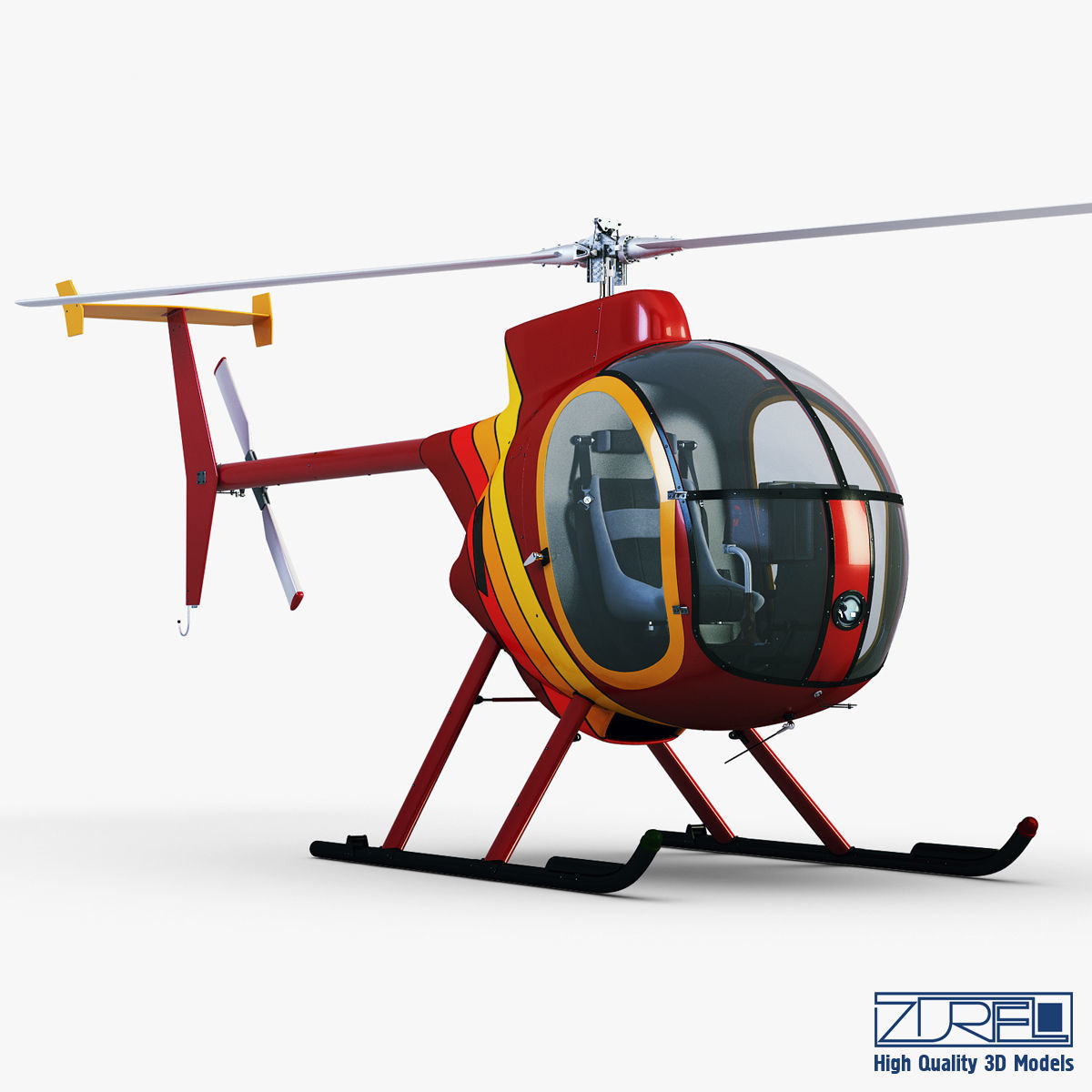 Revolution Mini-500 3D model_3