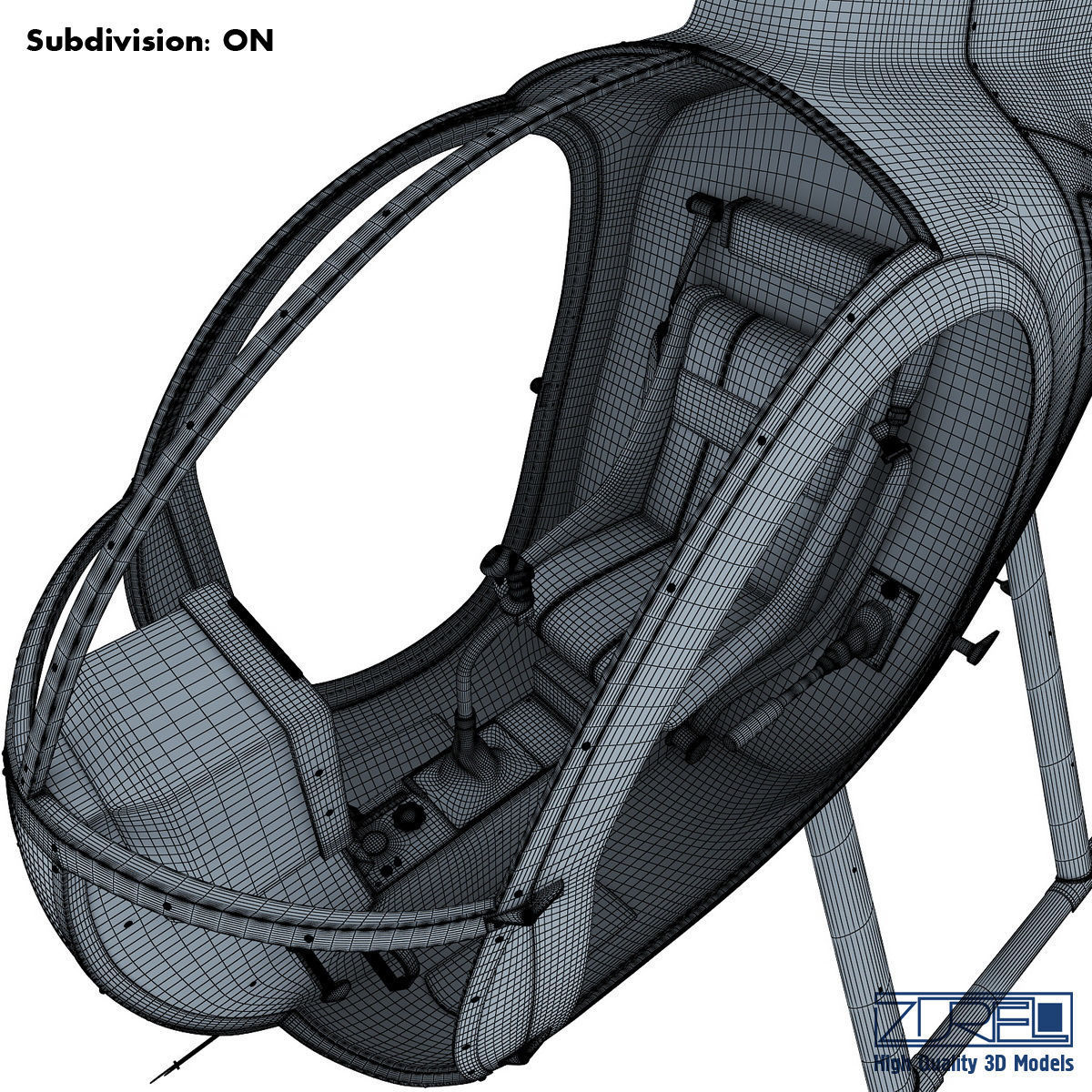 Revolution Mini-500 3D model_52