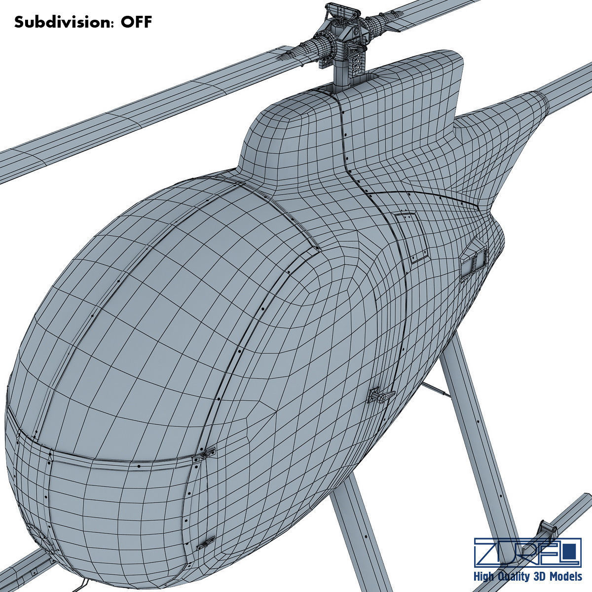Revolution Mini-500 3D model_37