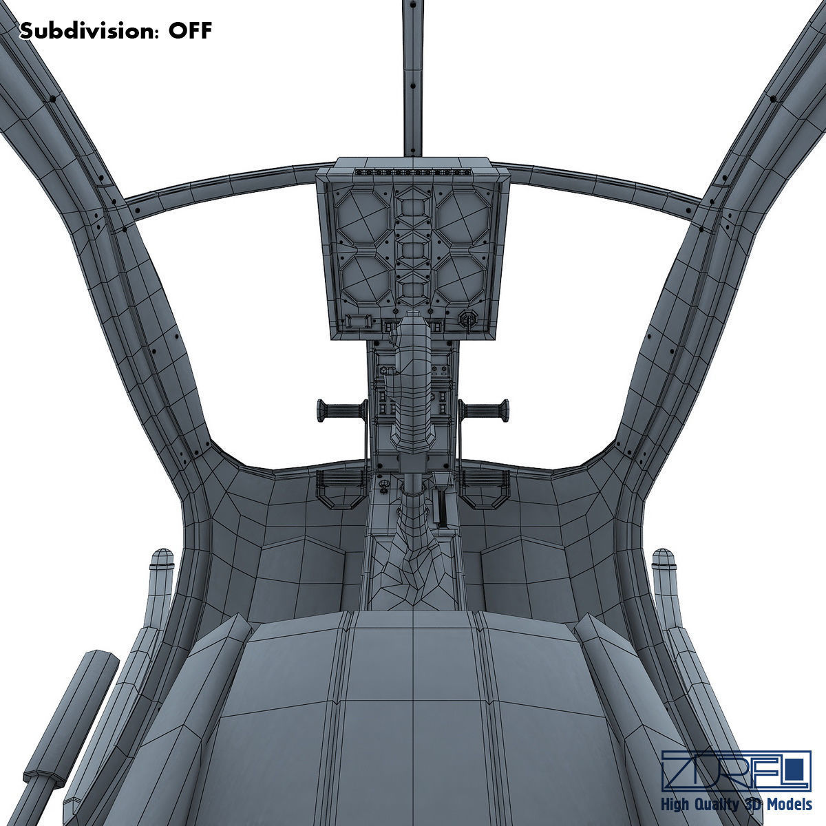 Revolution Mini-500 3D model_49