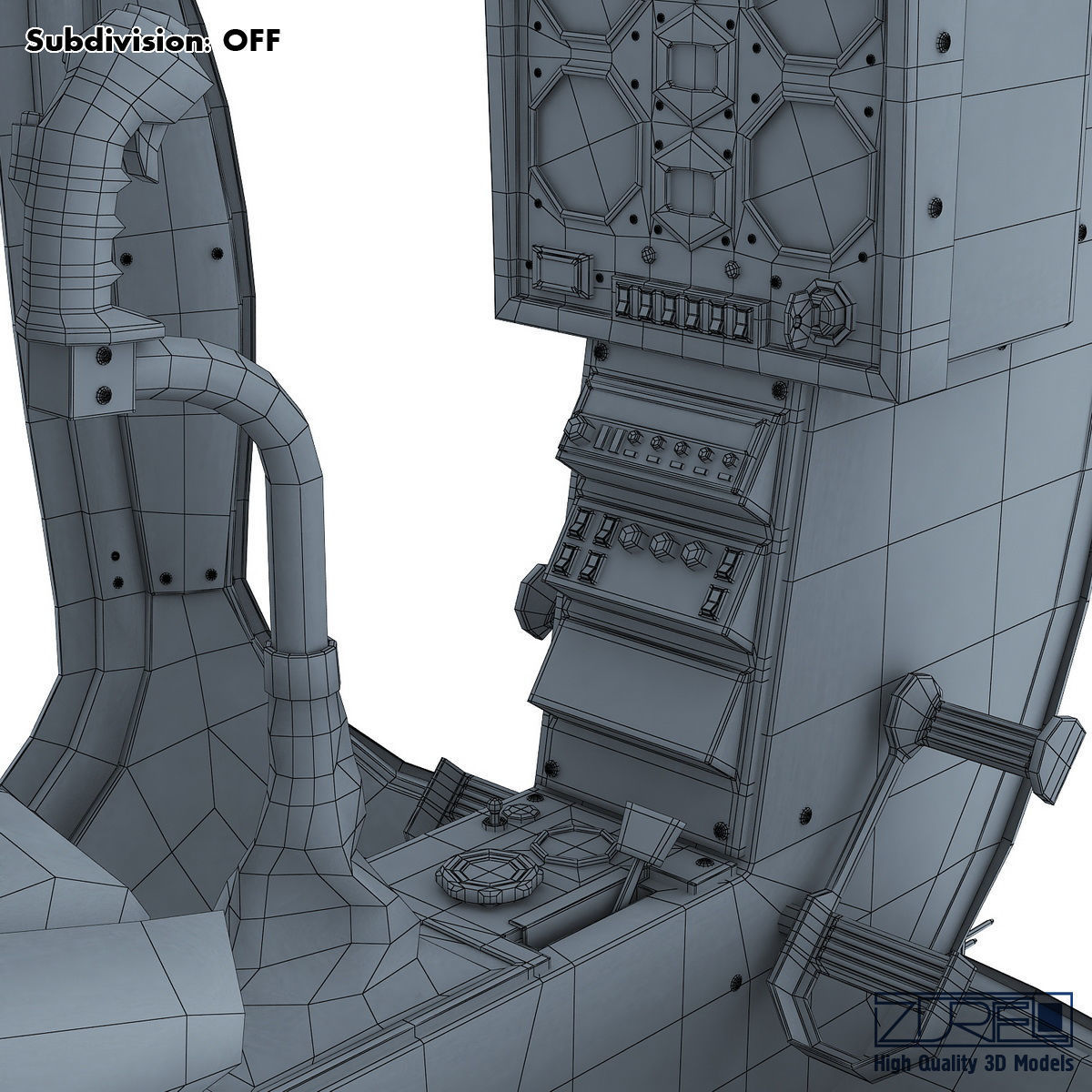 Revolution Mini-500 3D model_51