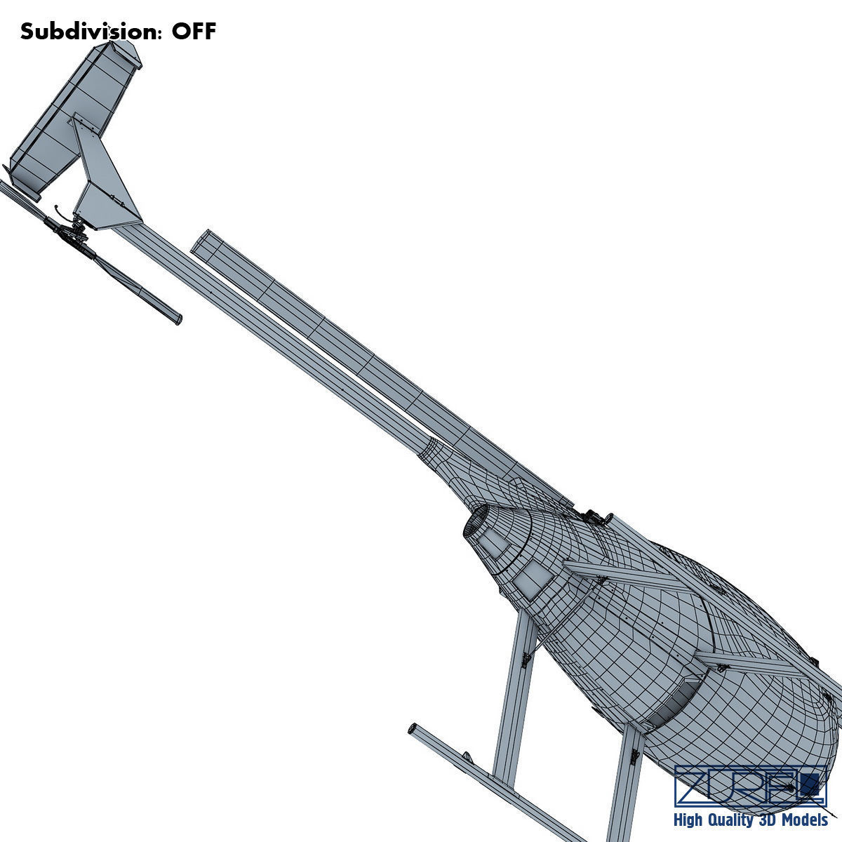 Revolution Mini-500 3D model_43