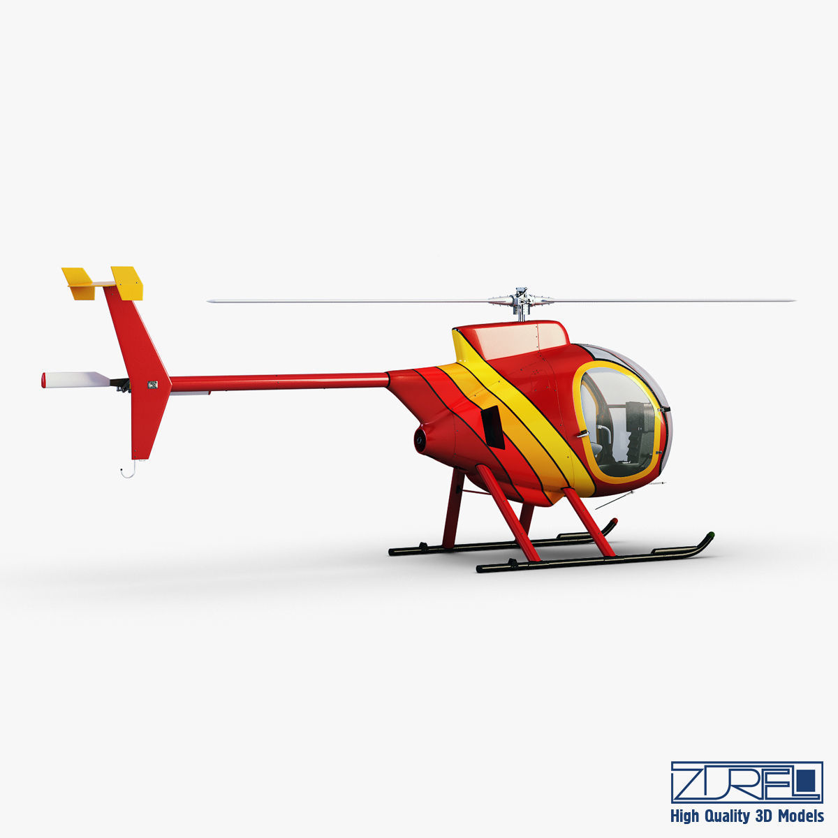 Revolution Mini-500 3D model_6