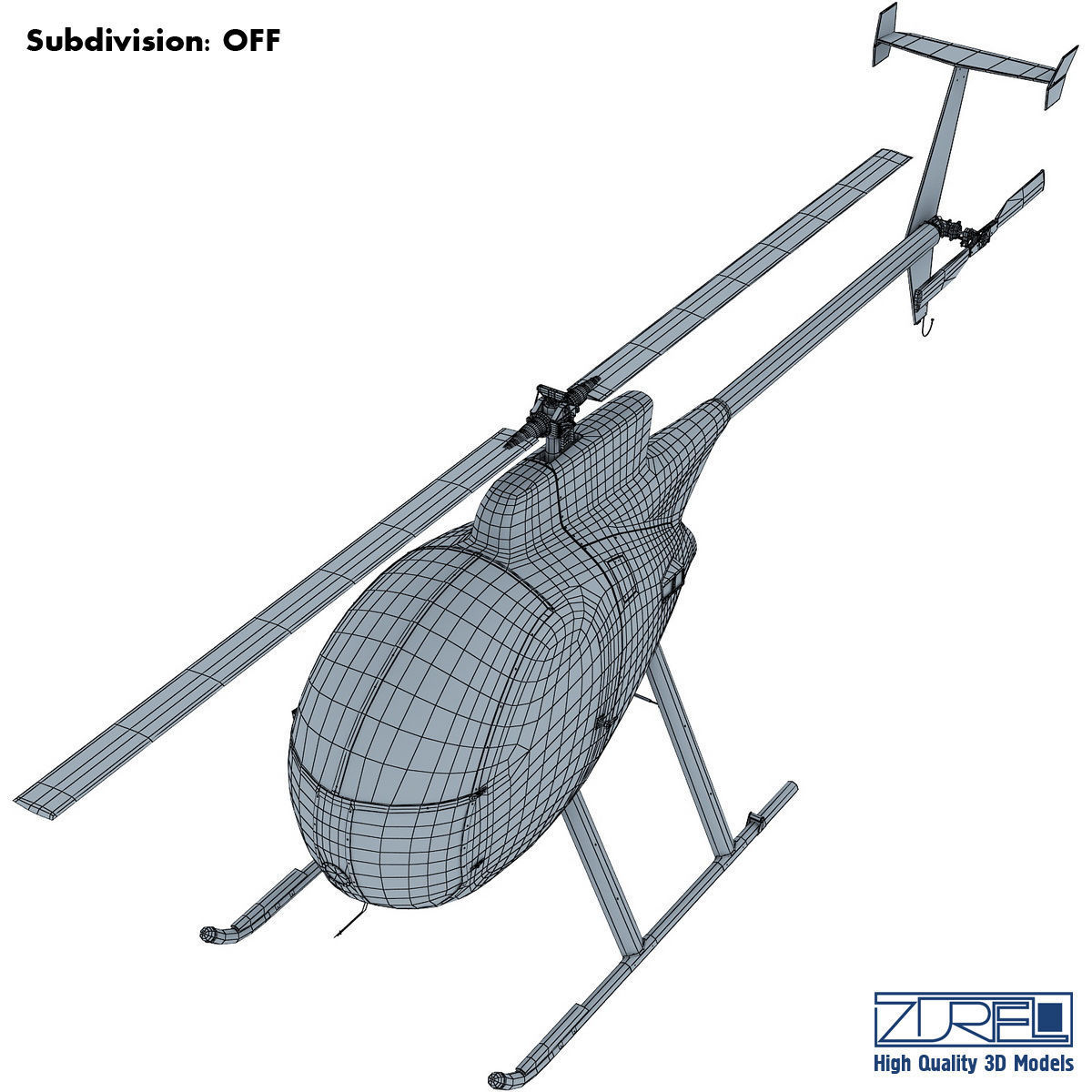 Revolution Mini-500 3D model_33