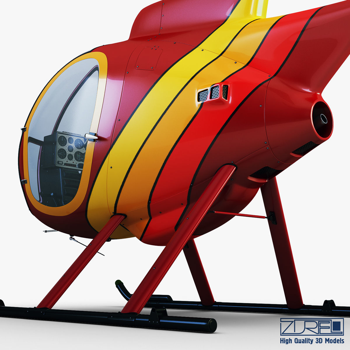 Revolution Mini-500 3D model_22