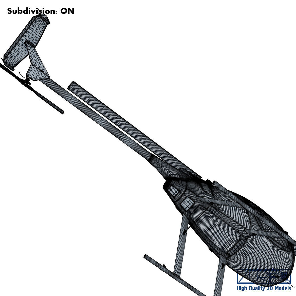 Revolution Mini-500 3D model_42