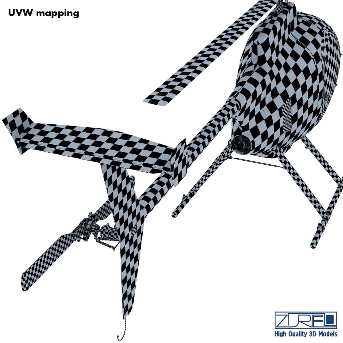 Revolution Mini-500 3D model_77