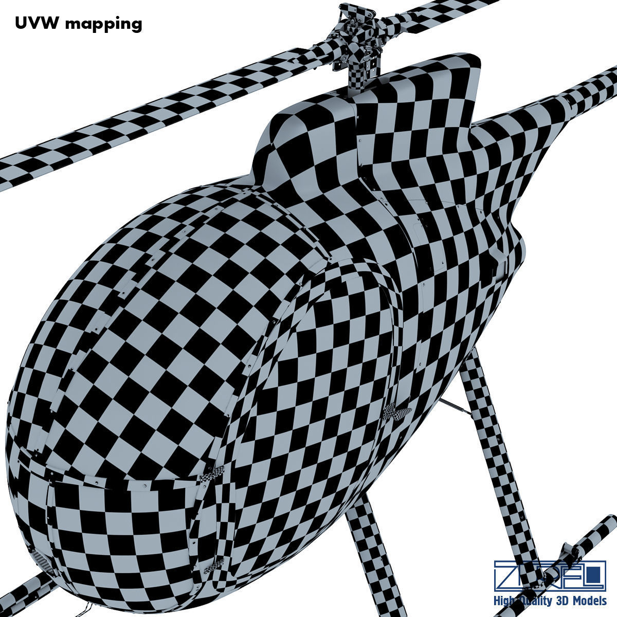 Revolution Mini-500 3D model_76