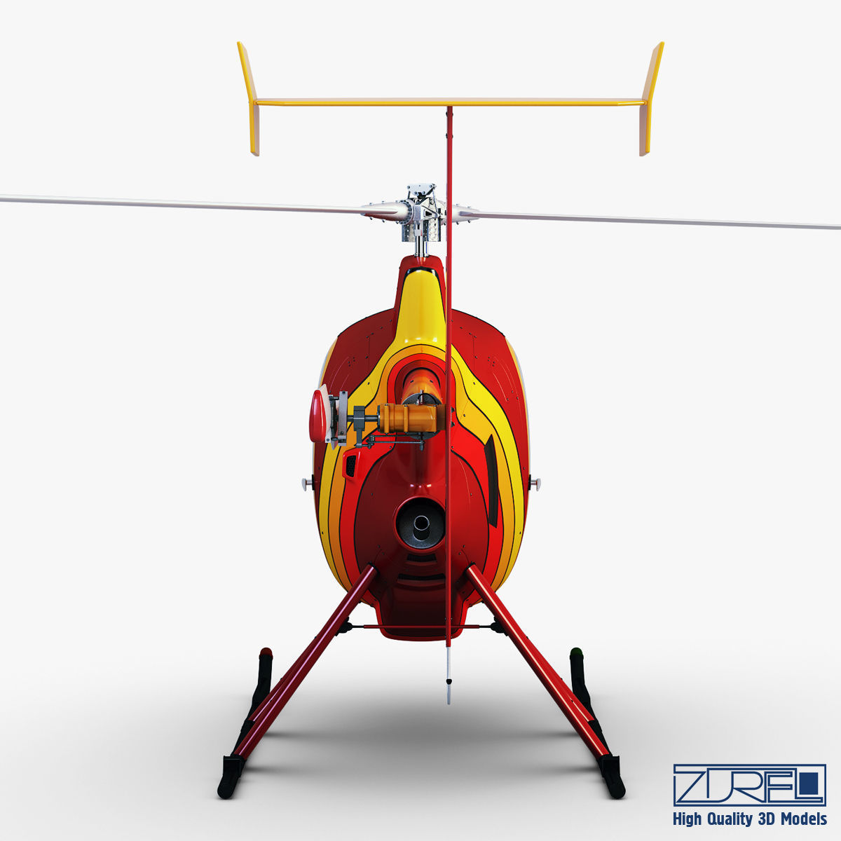 Revolution Mini-500 3D model_14