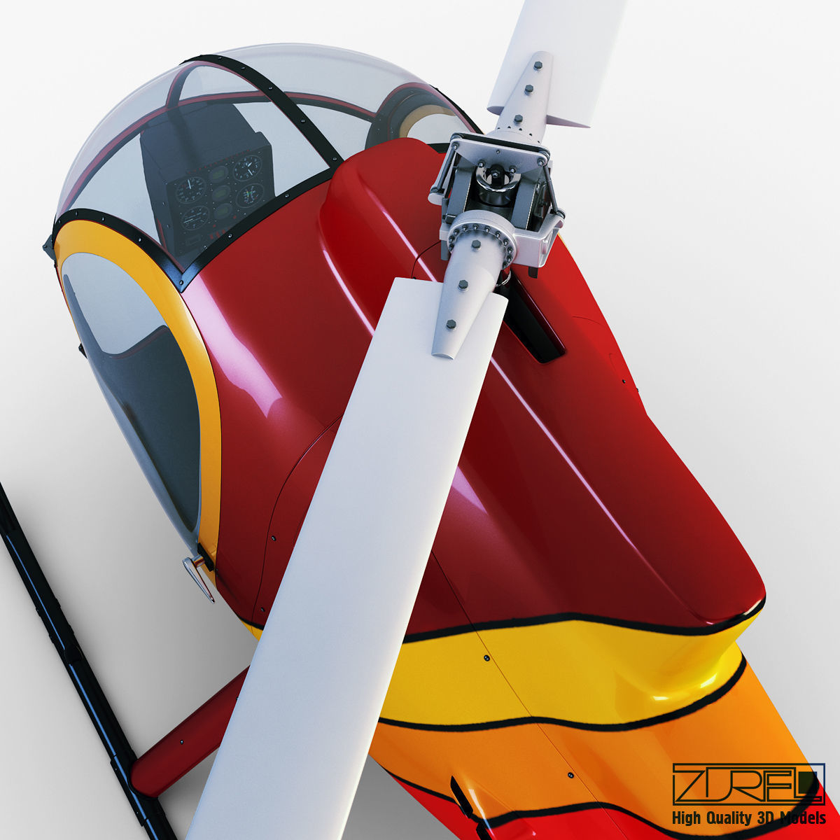 Revolution Mini-500 3D model_23