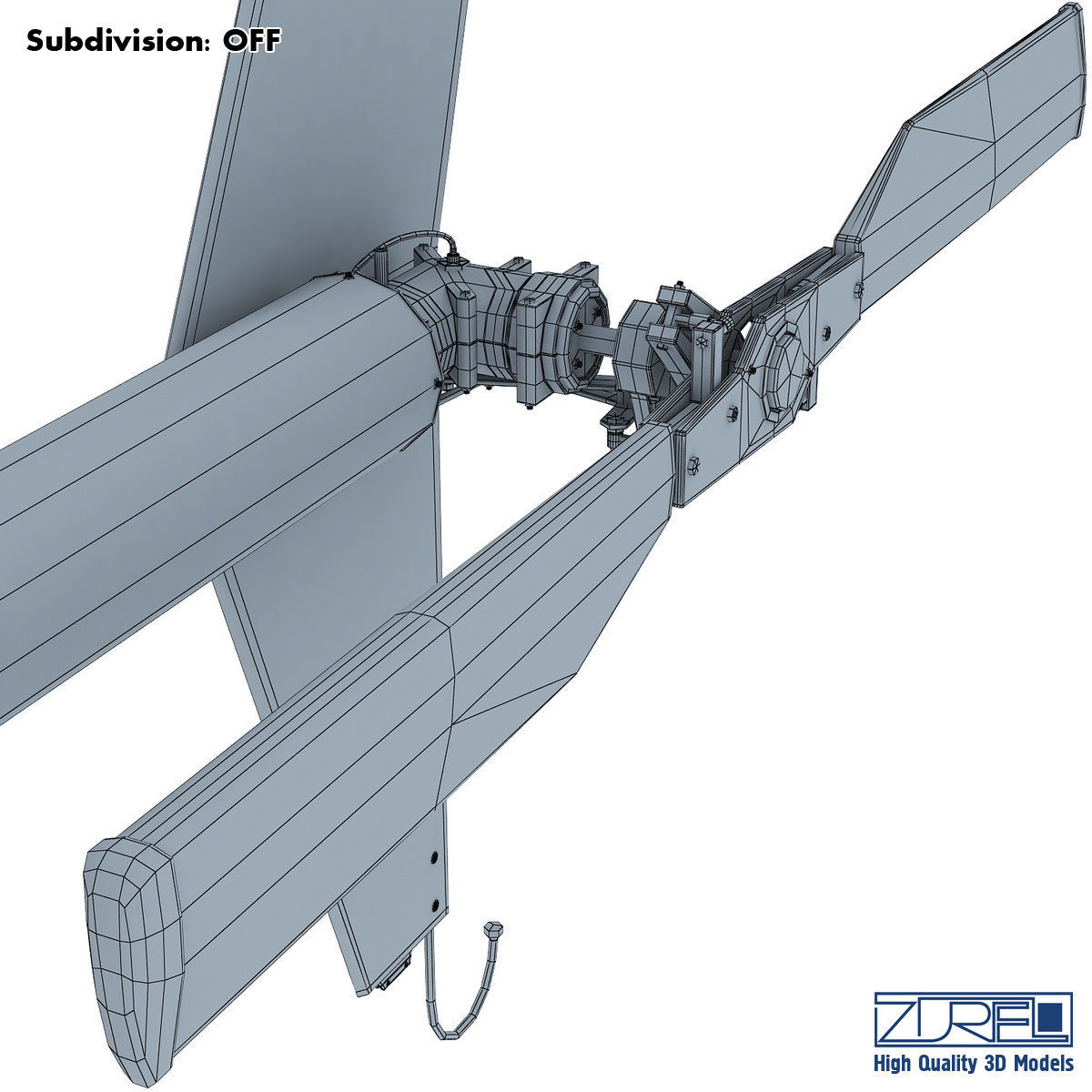 Revolution Mini-500 3D model_61