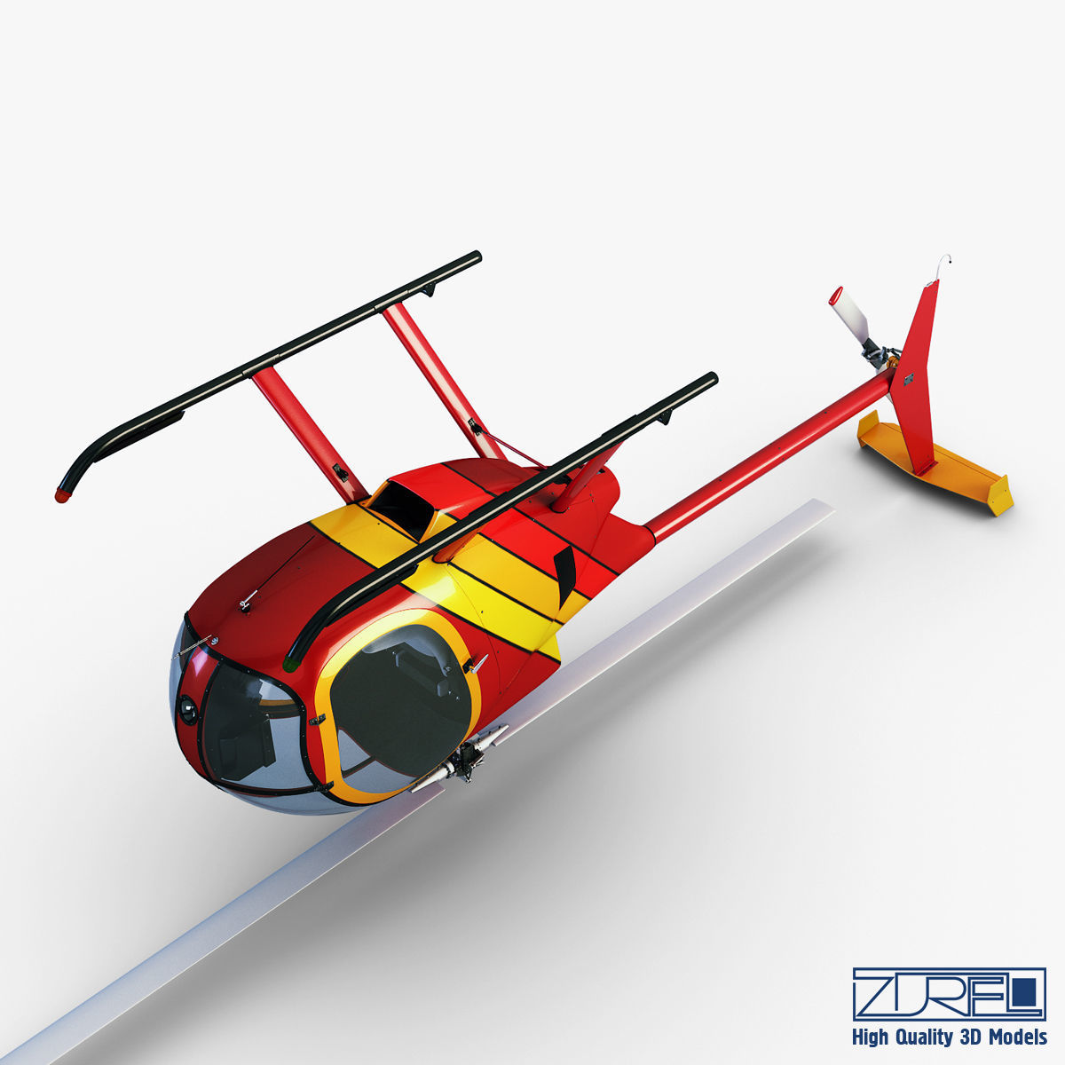 Revolution Mini-500 3D model_30