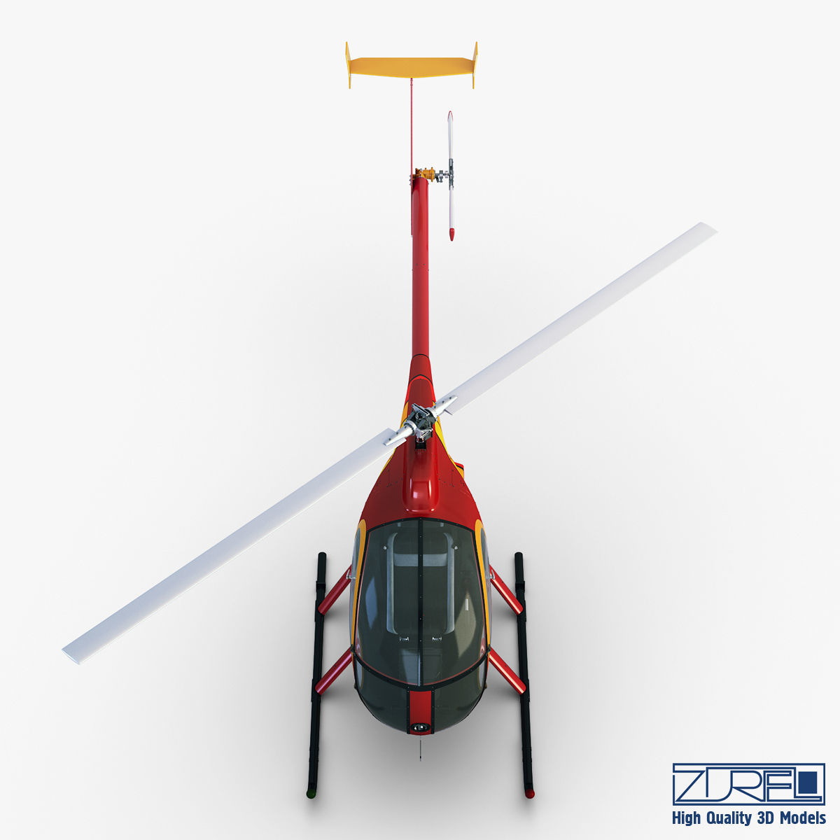 Revolution Mini-500 3D model_16