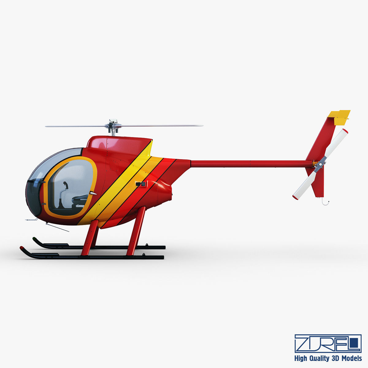 Revolution Mini-500 3D model_15