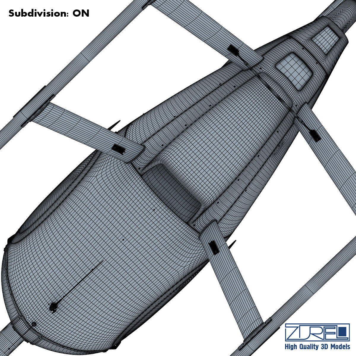 Revolution Mini-500 3D model_54