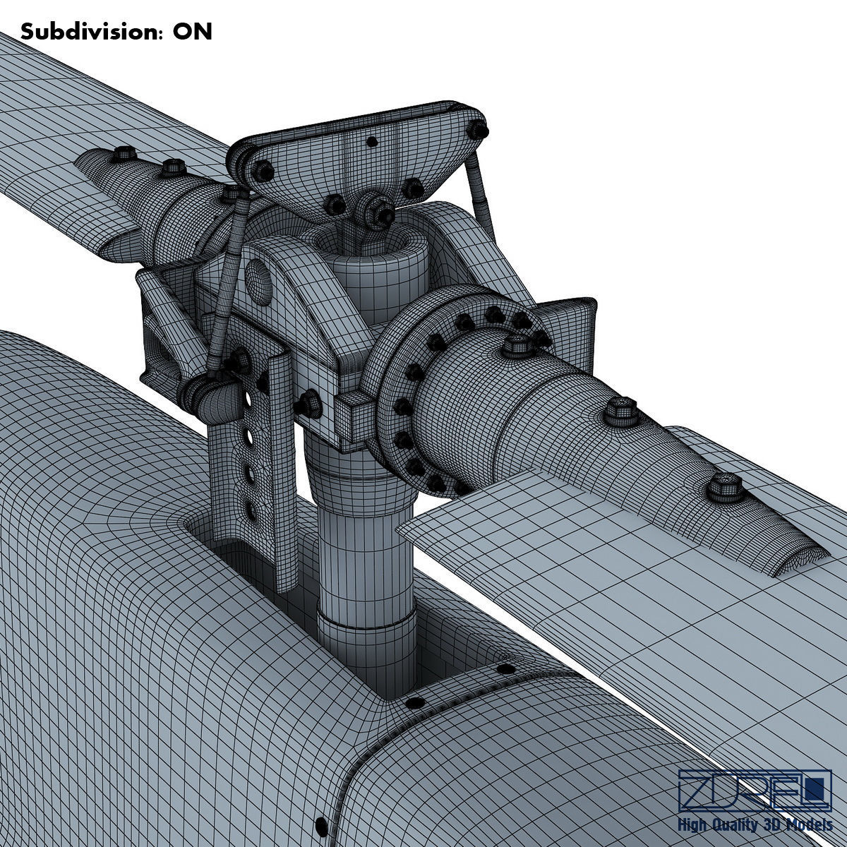 Revolution Mini-500 3D model_58