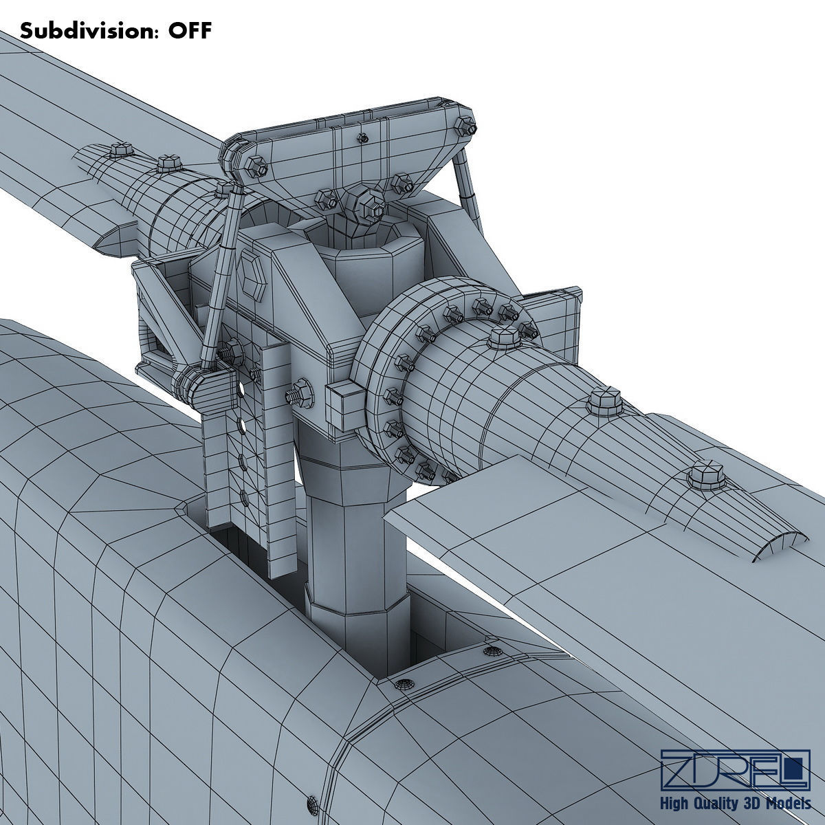 Revolution Mini-500 3D model_59