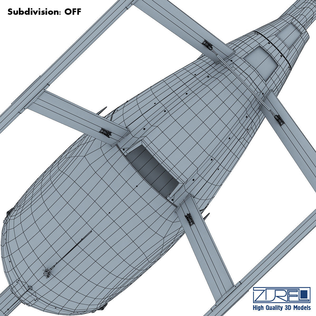 Revolution Mini-500 3D model_55