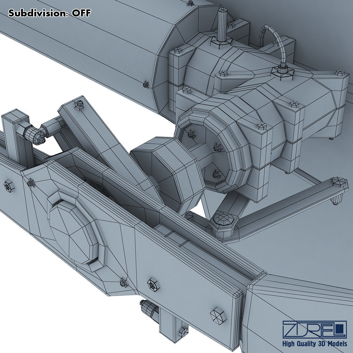 Revolution Mini-500 3D model_65