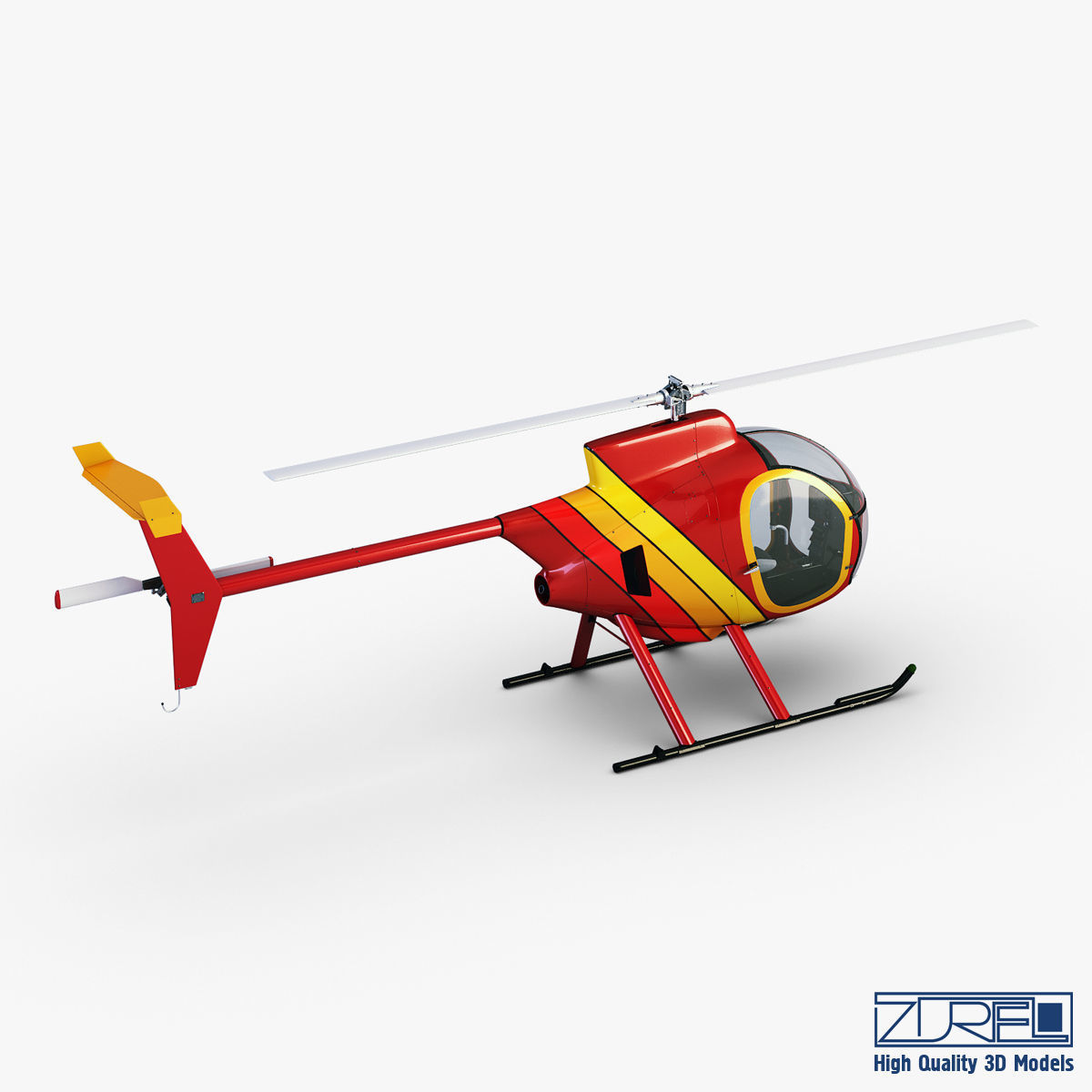 Revolution Mini-500 3D model_10