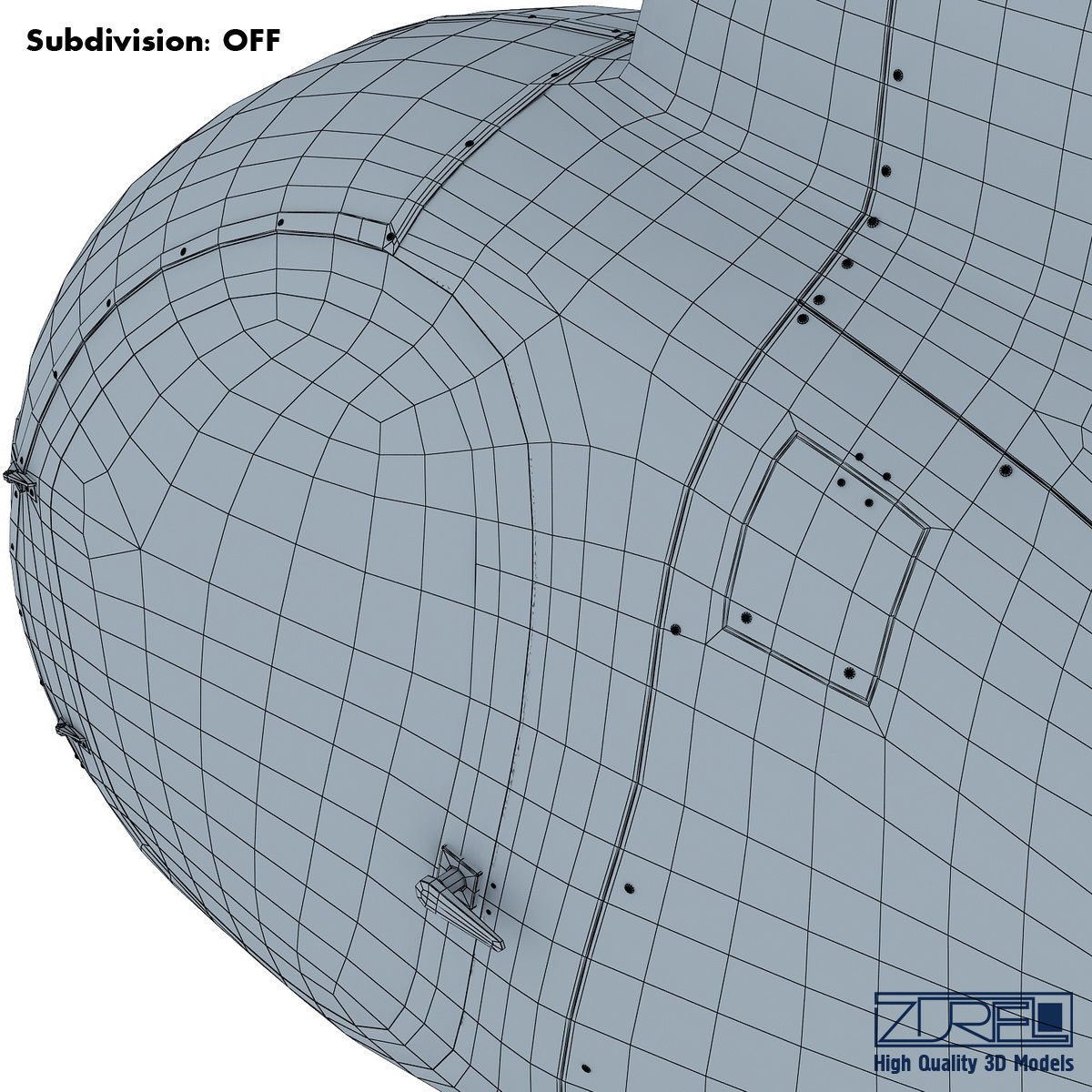 Revolution Mini-500 3D model_45