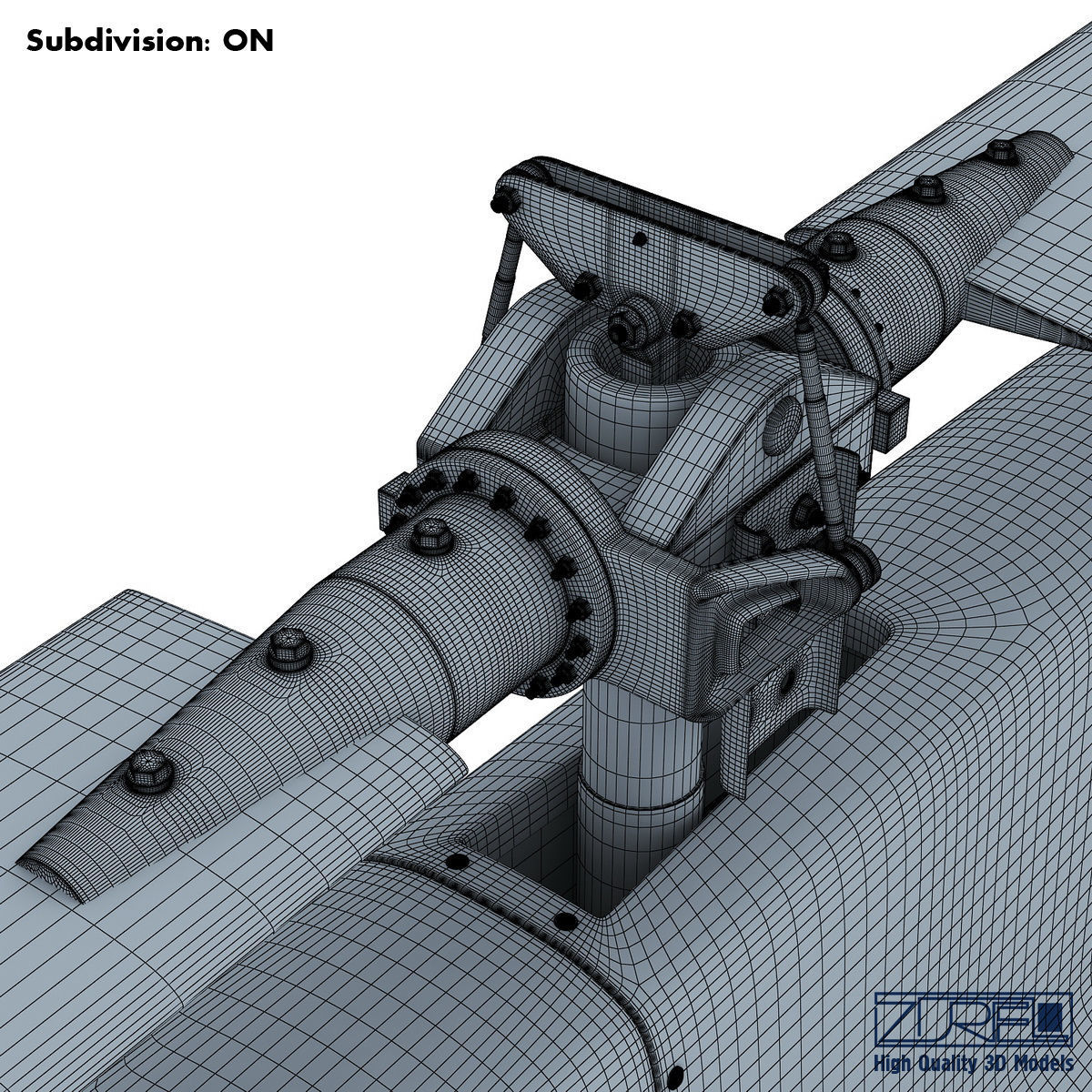 Revolution Mini-500 3D model_56