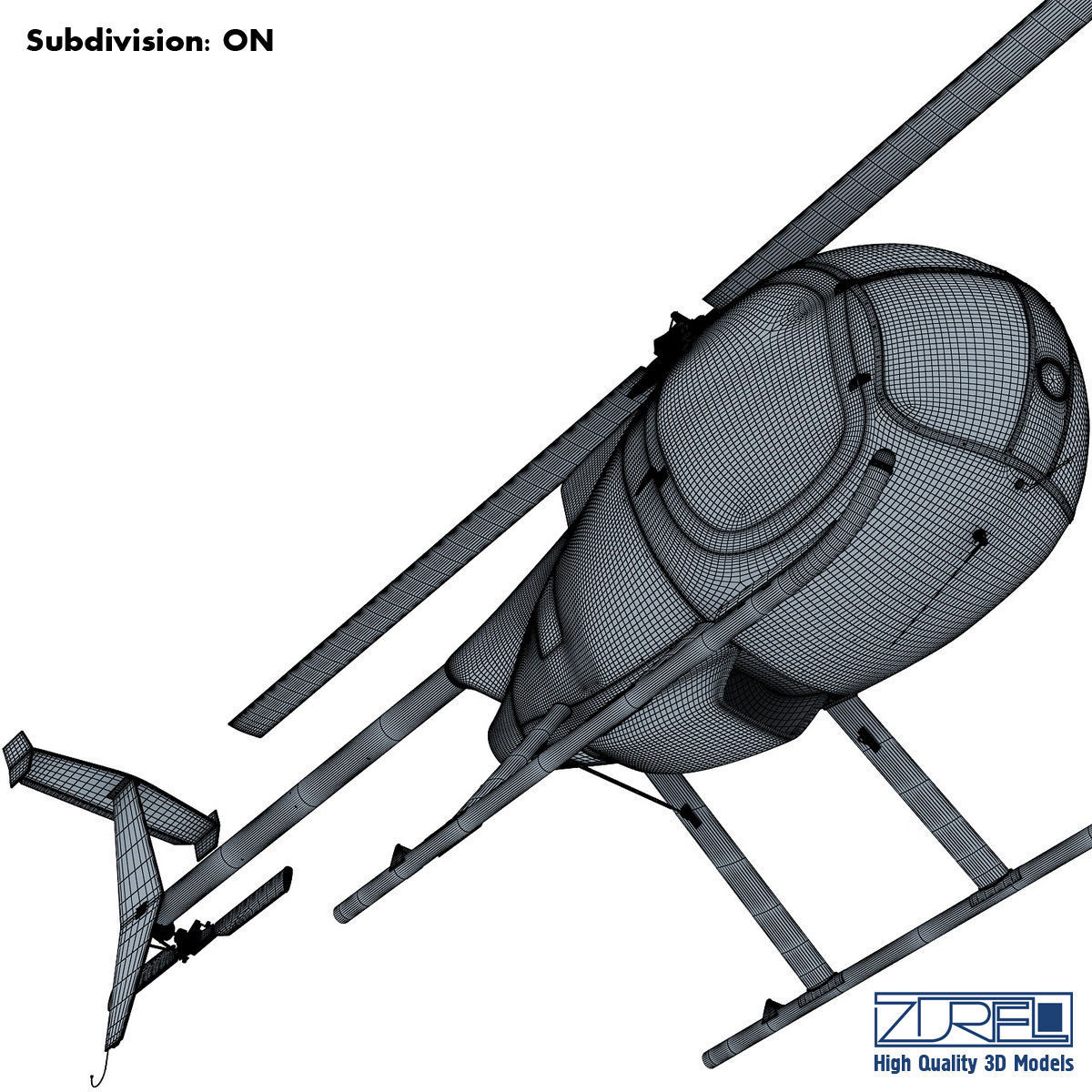 Revolution Mini-500 3D model_40