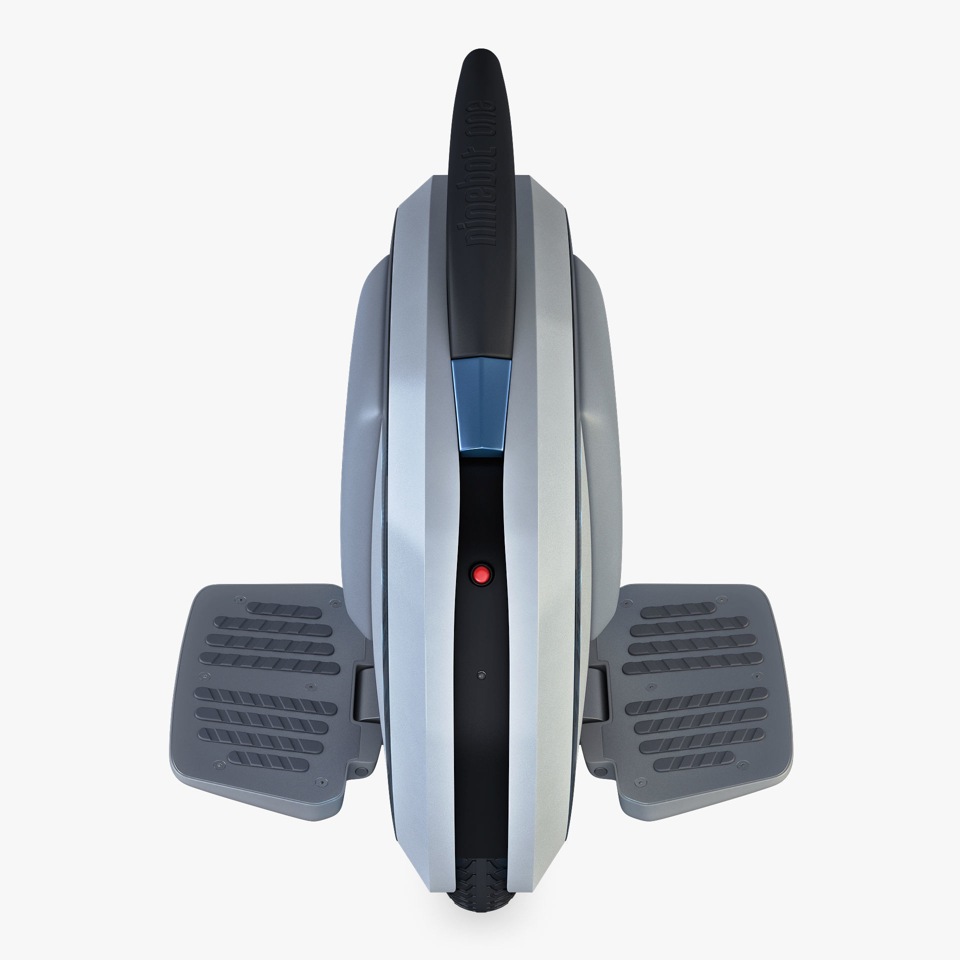 Ninebot One white 3D model_10