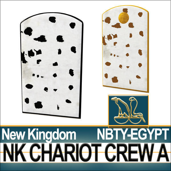 Ancient Egyptian War Chariot Crew NK Props Poser Daz A 3D model_45