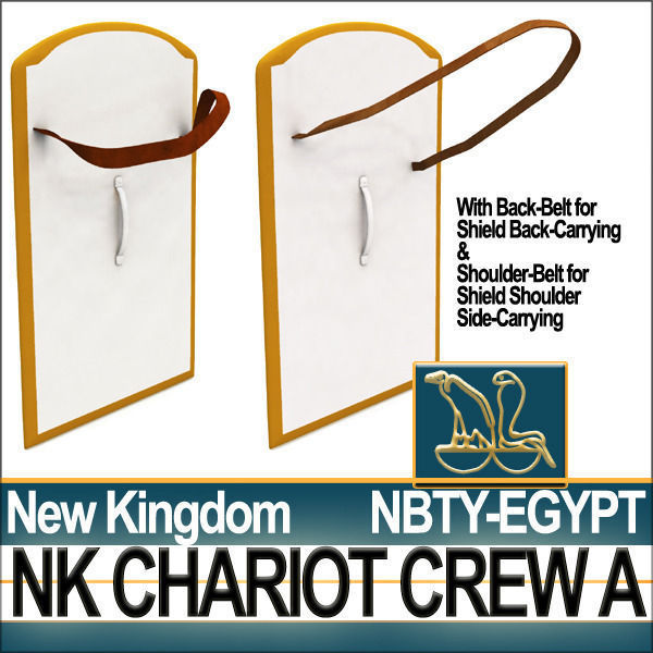 Ancient Egyptian War Chariot Crew NK Props Poser Daz A 3D model_49