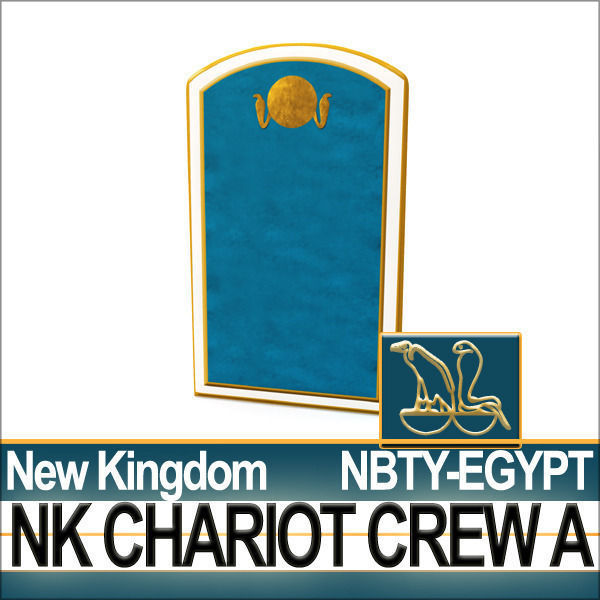 Ancient Egyptian War Chariot Crew NK Props Poser Daz A 3D model_48
