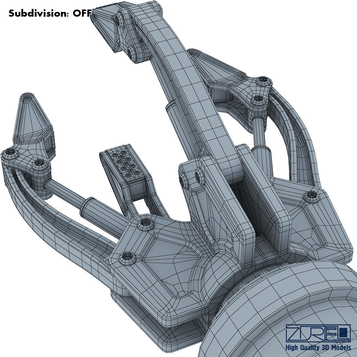 Hydraulic grab v 3 3D model_26