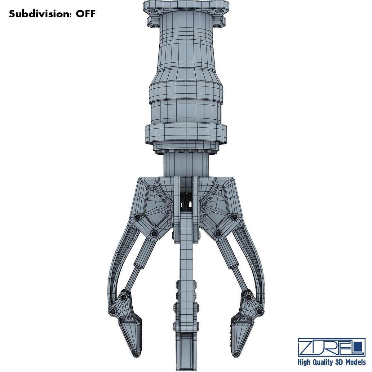 Hydraulic grab v 3 3D model_12