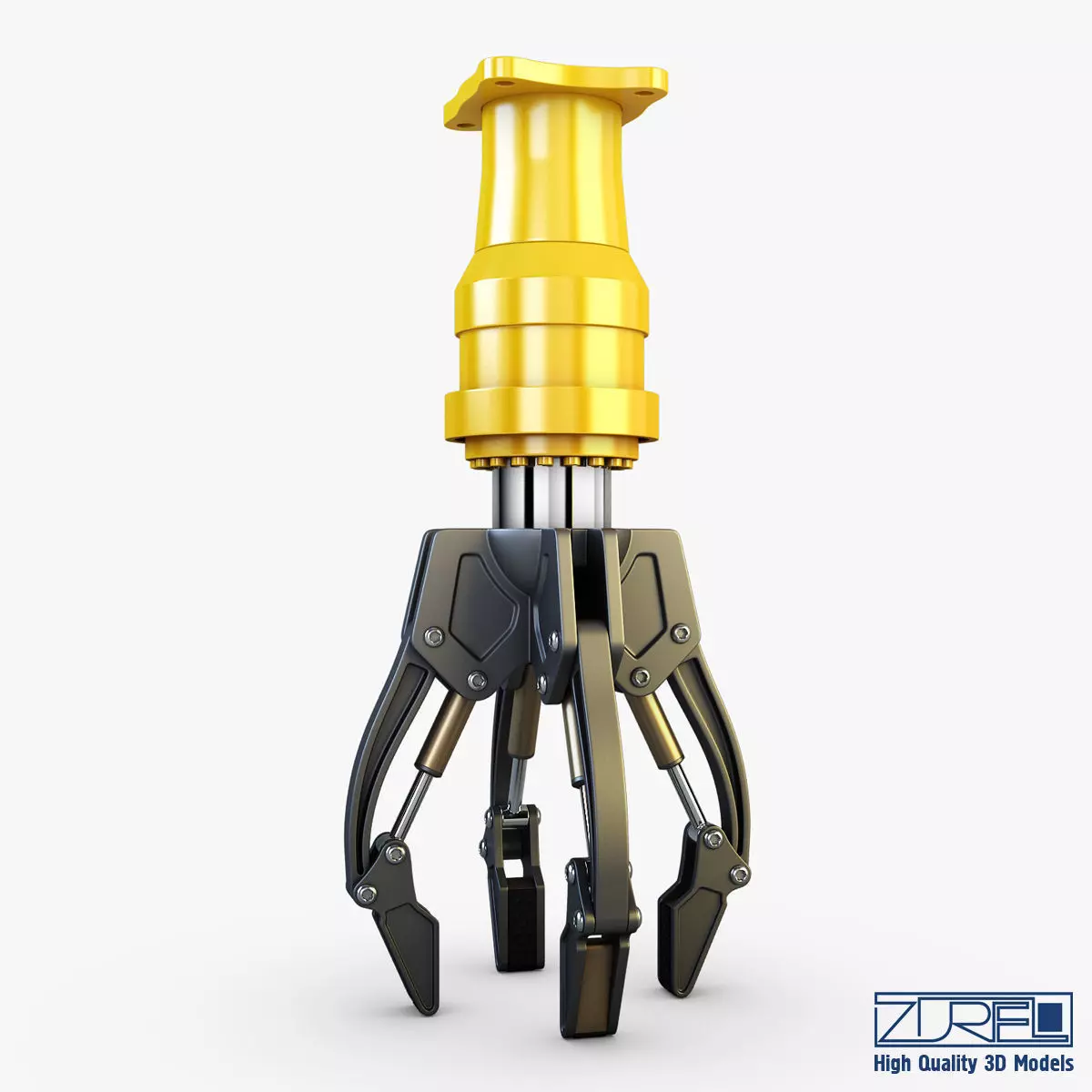 Hydraulic grab v 3 3D model_0