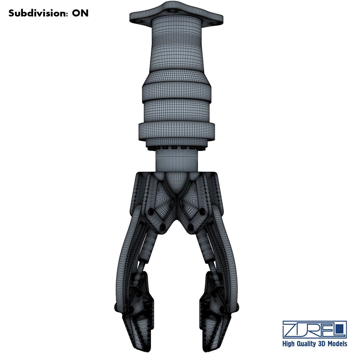 Hydraulic grab v 3 3D model_13