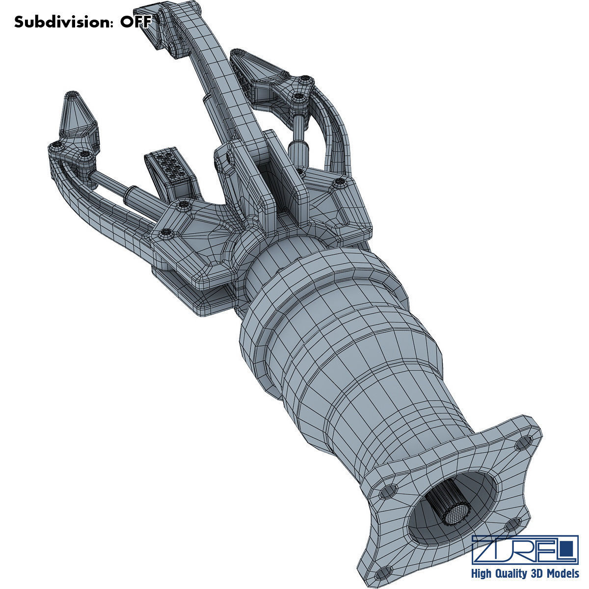 Hydraulic grab v 3 3D model_24