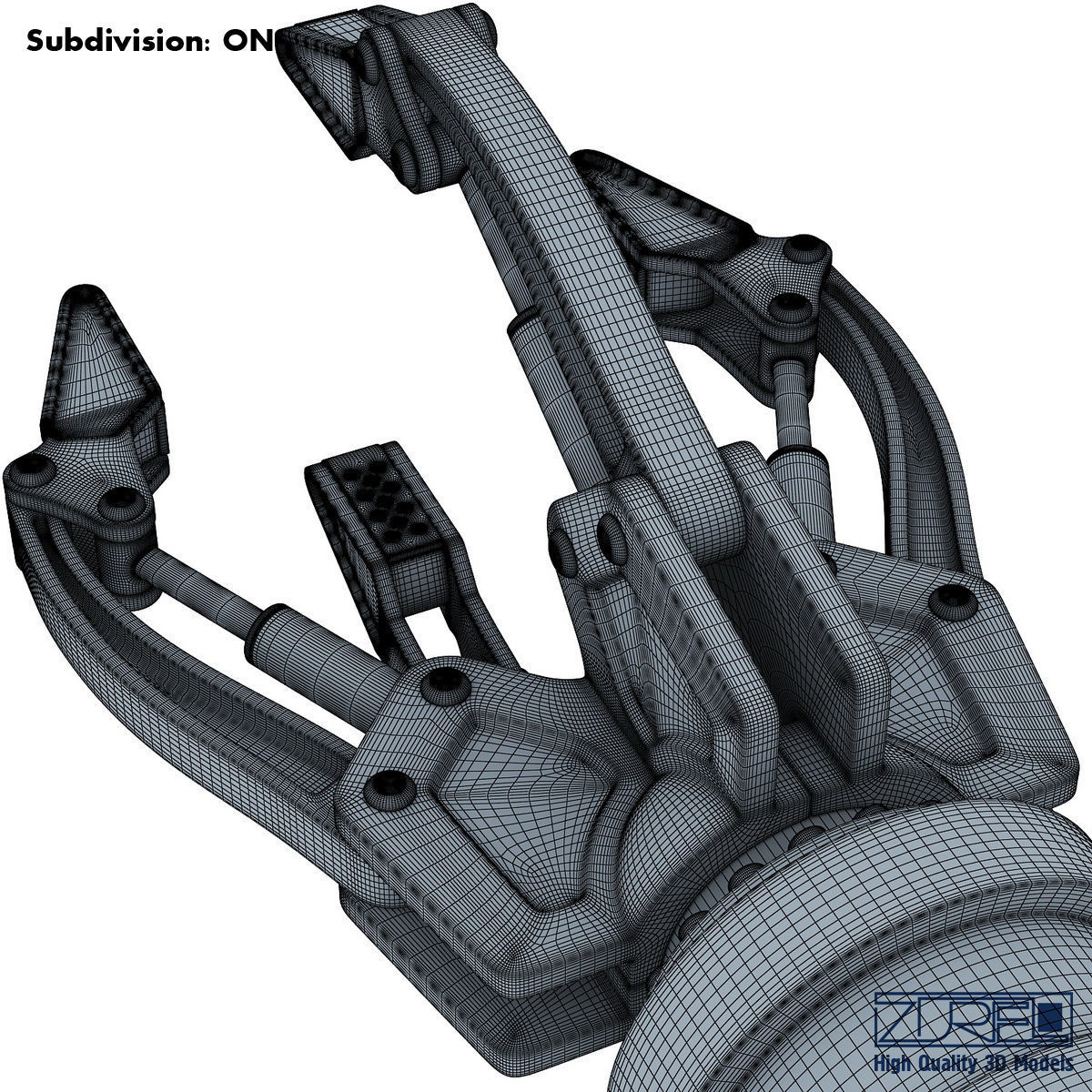 Hydraulic grab v 3 3D model_25
