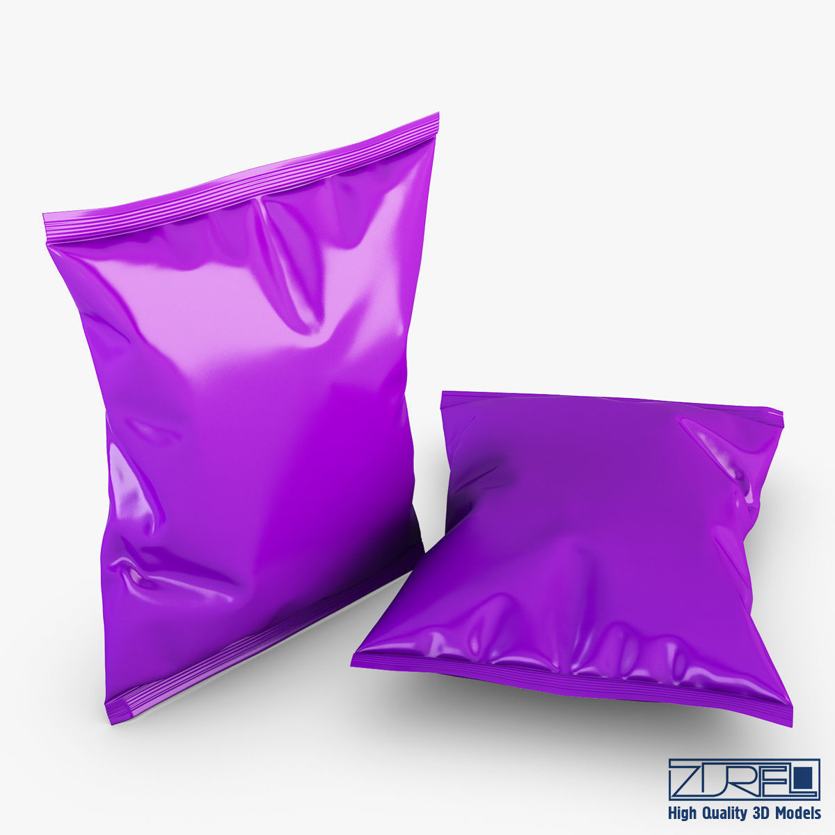 Food packaging v 4 3D model_2