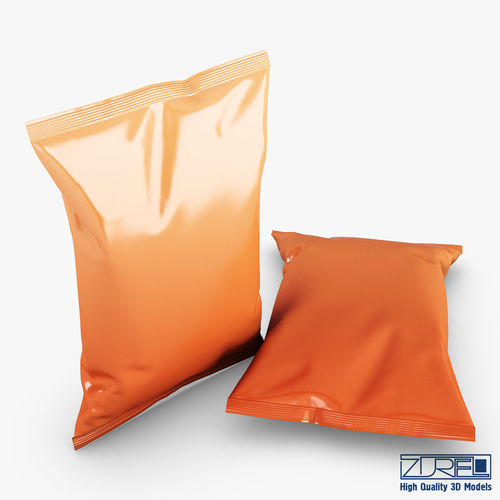 Food packaging v 3 3D model 4