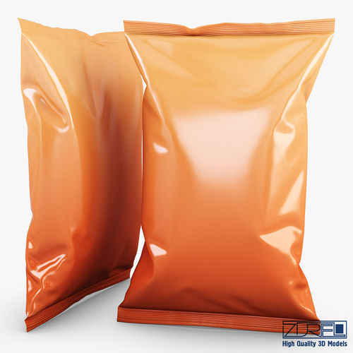 Food packaging v 3 3D model 2