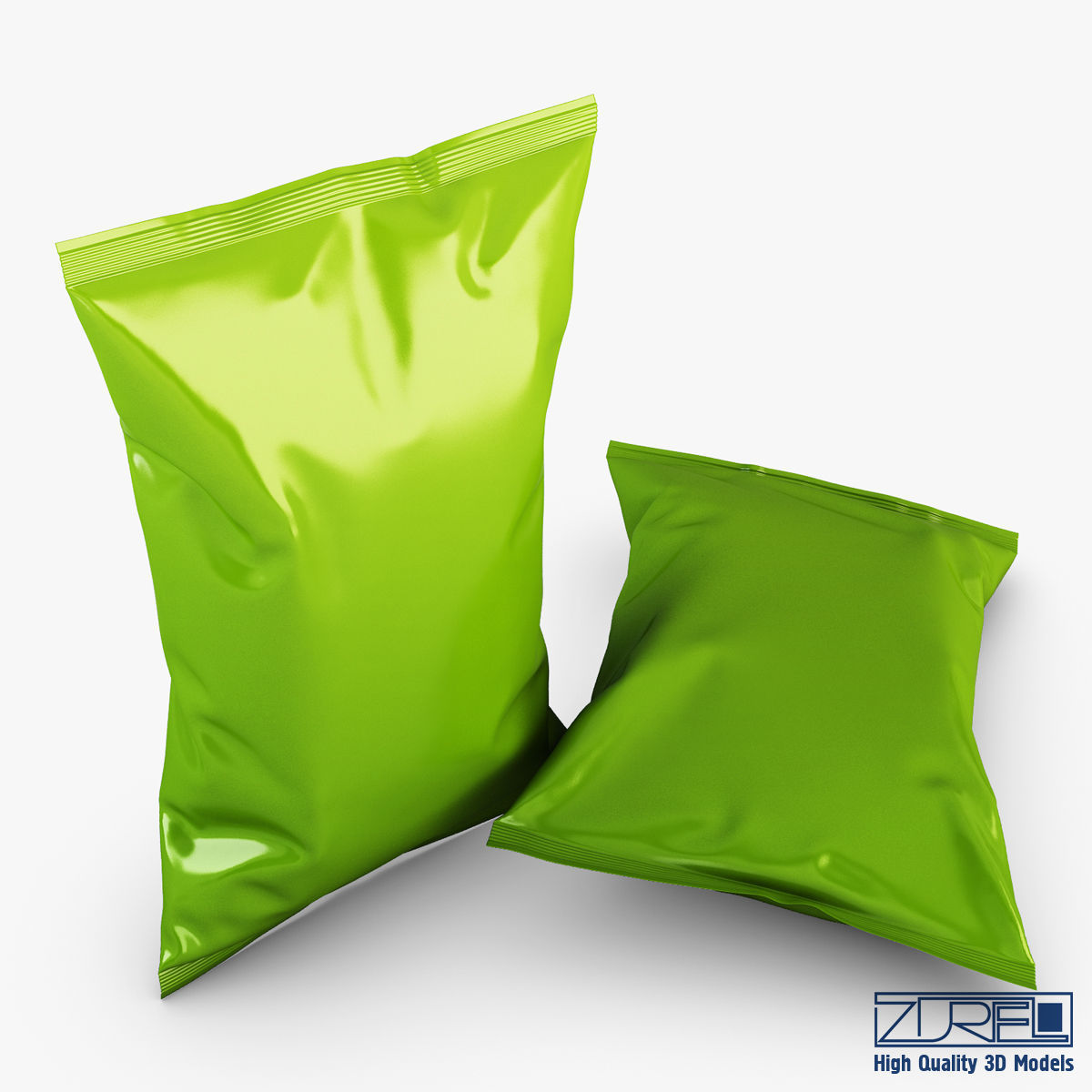 Food packaging v 2 3D model_3