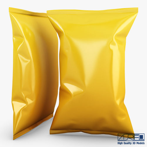 Food packaging v 1 3D model 2