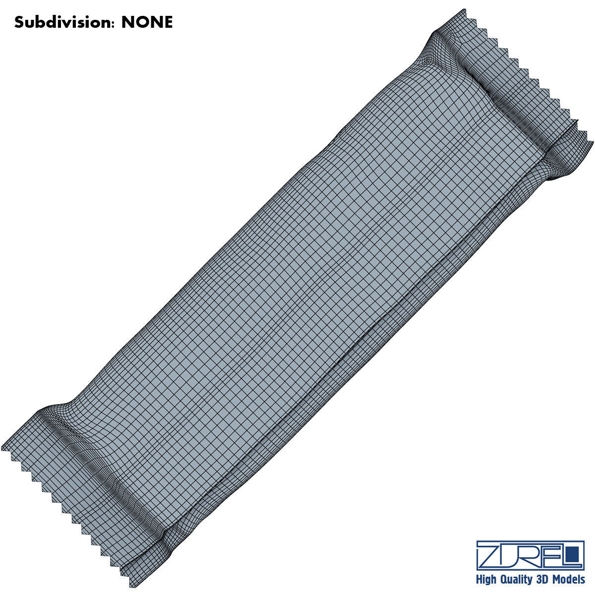 Candy wrapper v 4 3D model_13