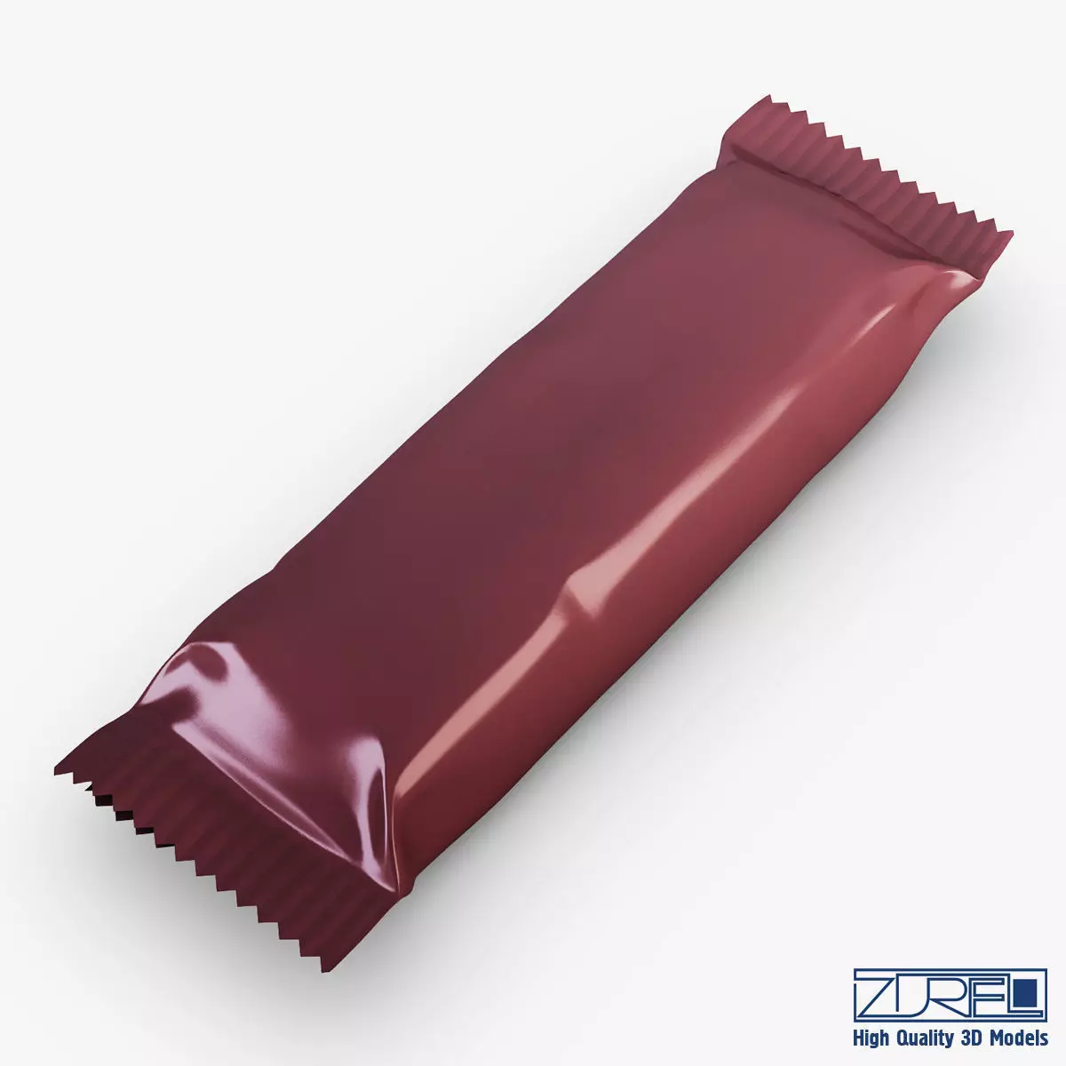 Candy wrapper v 4 3D model_0