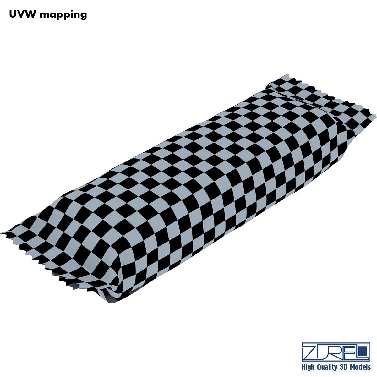 Candy wrapper v 4 3D model_14