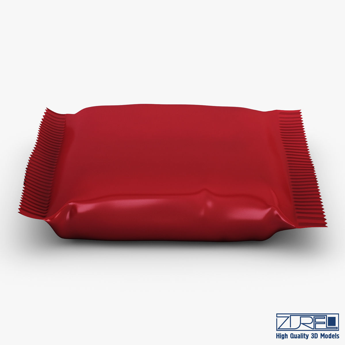 Candy wrapper v 3 3D model_4