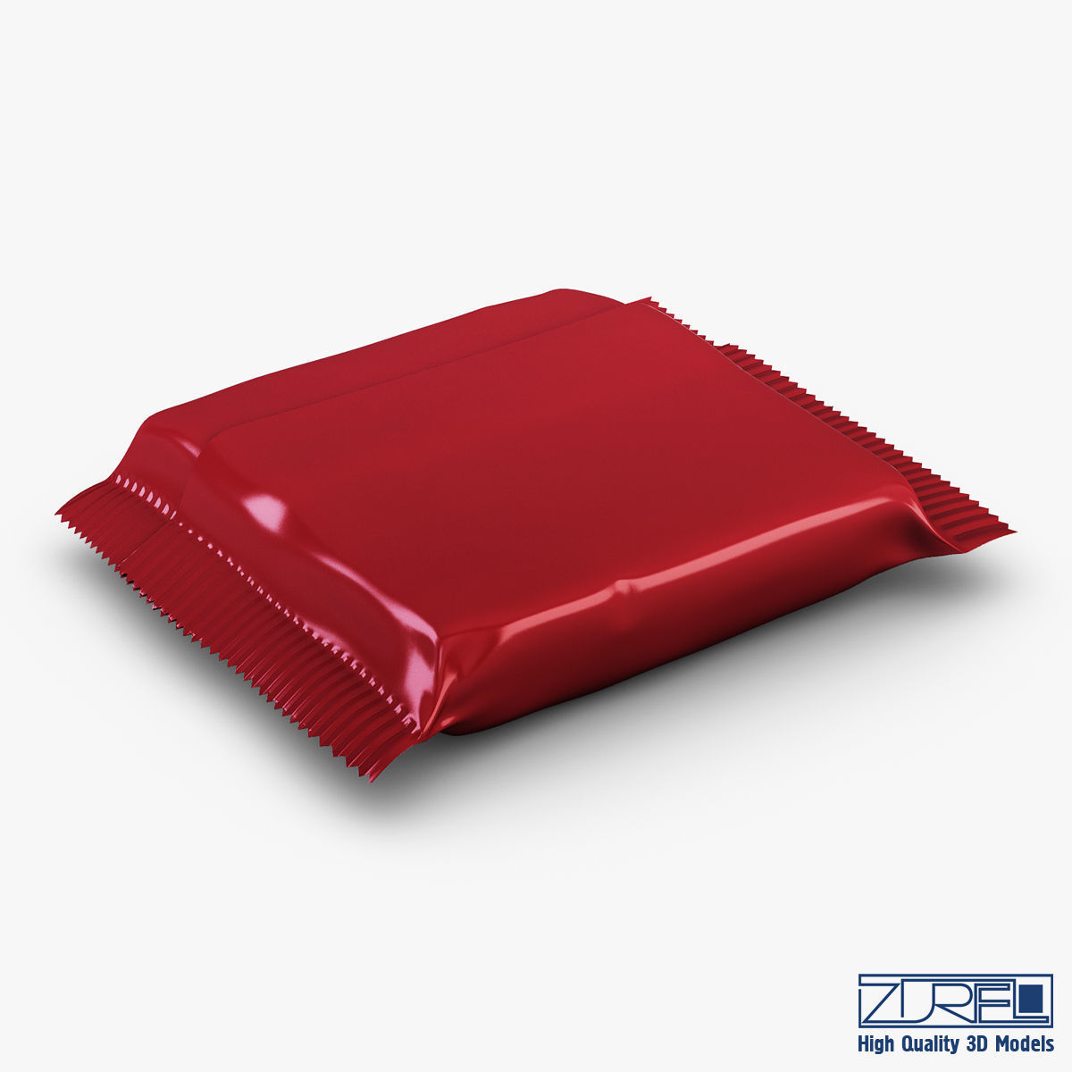 Candy wrapper v 3 3D model_6