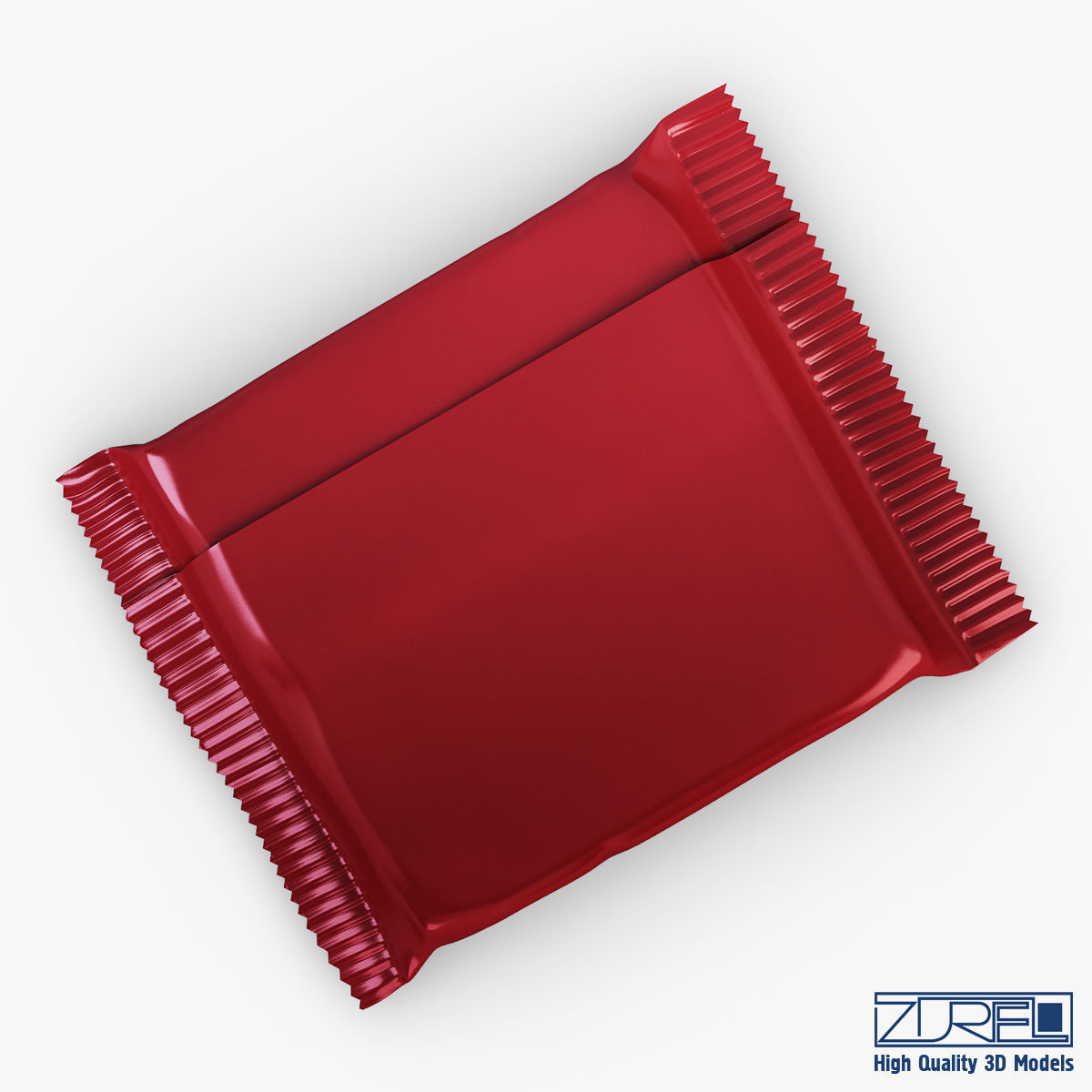 Candy wrapper v 3 3D model_3