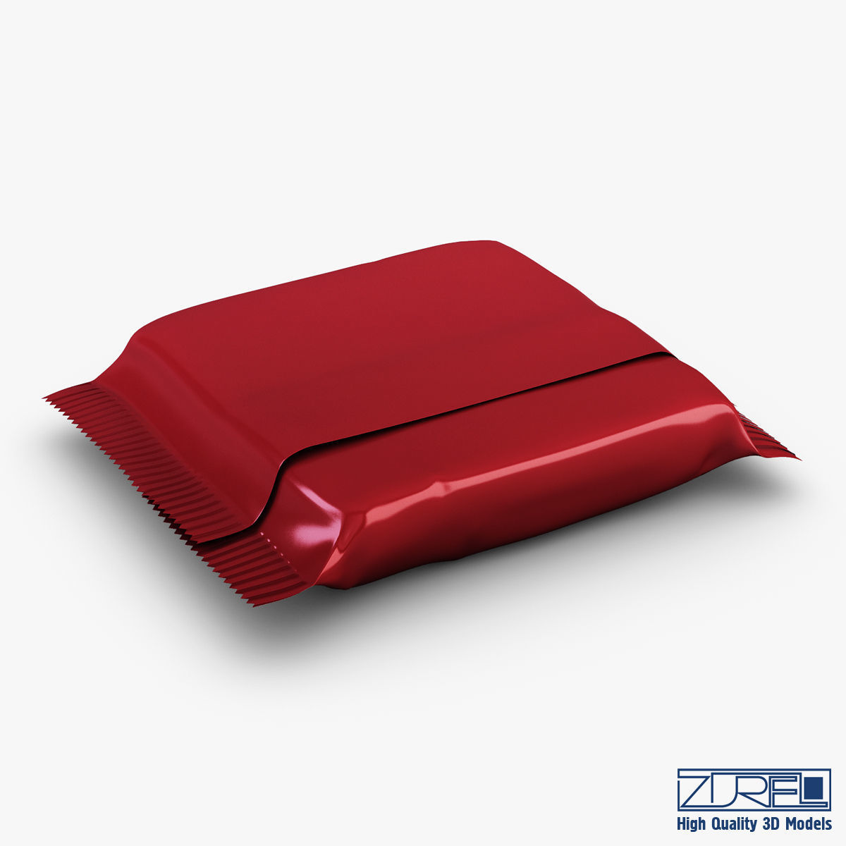 Candy wrapper v 3 3D model_7