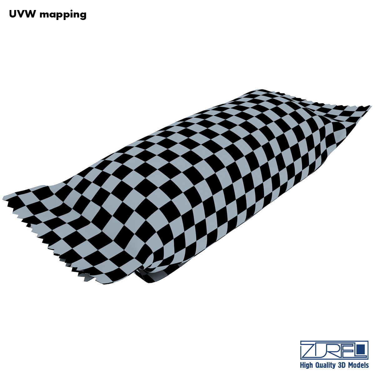 Candy wrapper v 1 3D model_14